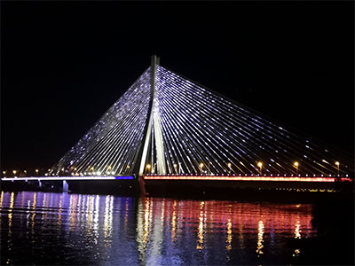 Light Project Of Songpu Bridge, Harbin