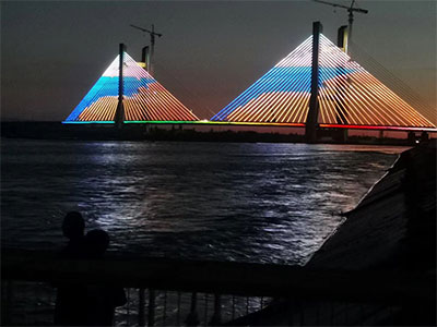 Outdoor Lighting Project of Cocodala Bridge, Xinjiang